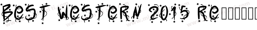 Best Western 2015 Re字体转换